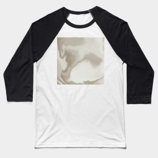 Cream Satin Baseball T-Shirt